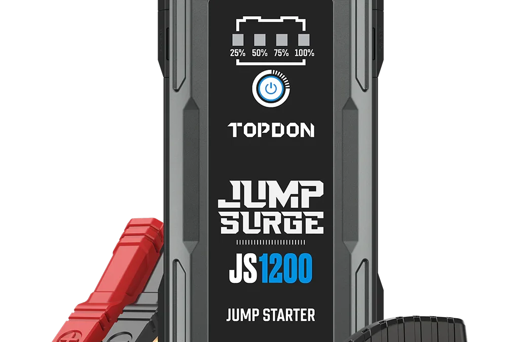Jump Starter — Démarreur de Saut 3-en-1 — 12V Diesel Universal